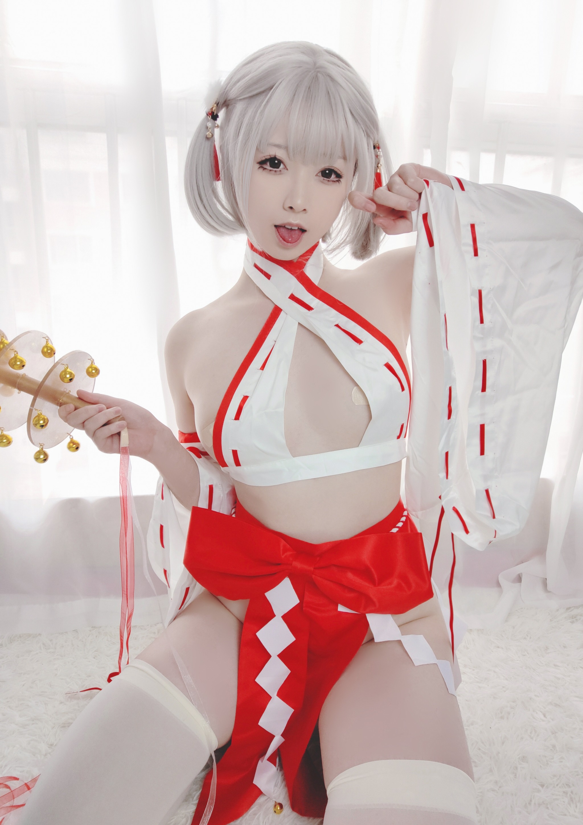 图片[1]-朝霧愛 – NO.017 巫女[40P]-XikXak